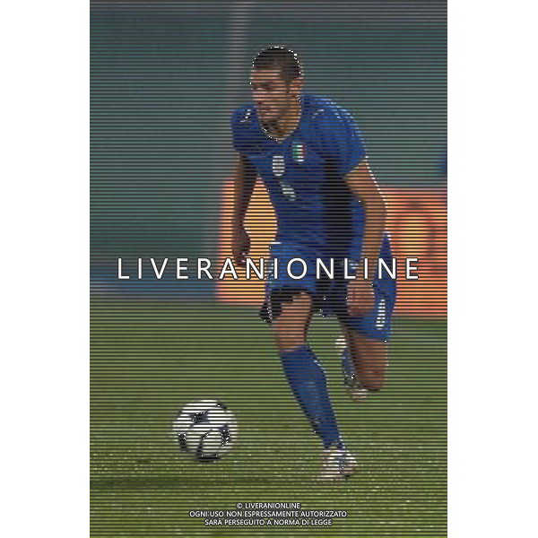 PESCARA 14/11/2009 CALCIO AMICHEVOLE ITALIA OLANDA CALCIO NELLA FOTO ANTONIO CANDREVA PH AG ALDO LIVERANI SAS