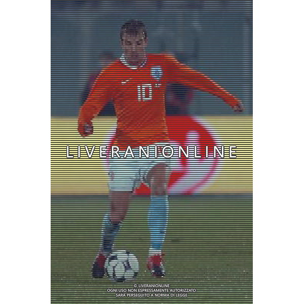 PESCARA 14/11/2009 CALCIO AMICHEVOLE ITALIA OLANDA CALCIO NELLA FOTO RAFAEL VANDER VART PH AG ALDO LIVERANI SAS