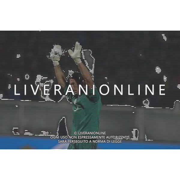 PESCARA 14/11/2009 CALCIO AMICHEVOLE ITALIA OLANDA CALCIO NELLA FOTO GIANLUIGI BUFFON PH AG ALDO LIVERANI SAS