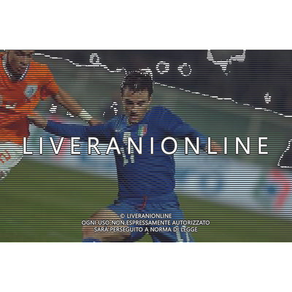 PESCARA 14/11/2009 CALCIO AMICHEVOLE ITALIA OLANDA CALCIO NELLA FOTO GIUSEPPE ROSSI PH AG ALDO LIVERANI SAS