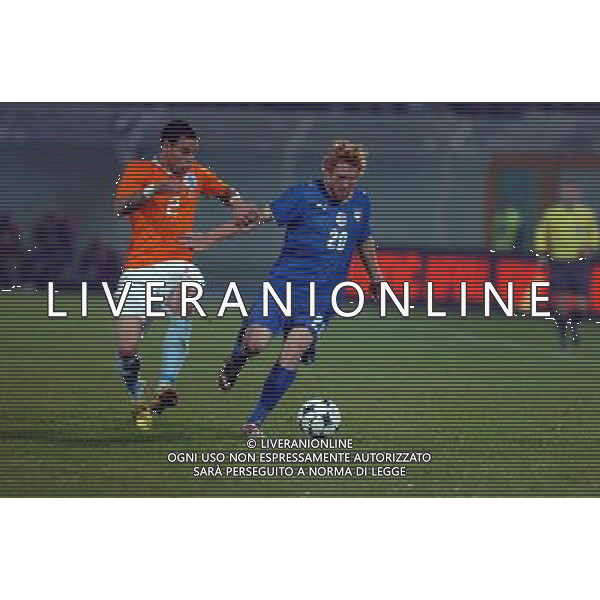 PESCARA 14/11/2009 CALCIO AMICHEVOLE ITALIA OLANDA CALCIO NELLA FOTO DAVIDE BIONDINI PH AG ALDO LIVERANI SAS