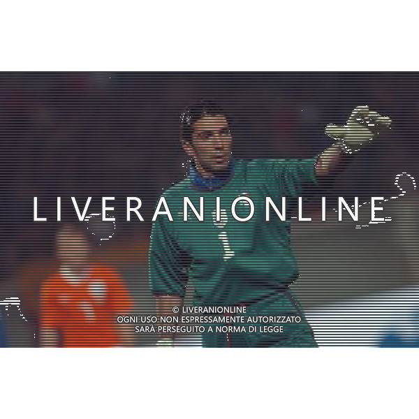 PESCARA 14/11/2009 CALCIO AMICHEVOLE ITALIA OLANDA CALCIO NELLA FOTO GIANLUIGI BUFFON PH AG ALDO LIVERANI SAS