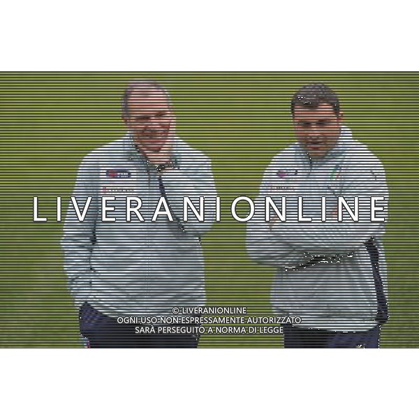 Raduno Nazionale Italiana Cesena (FC) - 17.11.2009 Allenamento Nella Foto:BORDON-PERUZZI /Ph.Vitez-Ag. Aldo Liverani