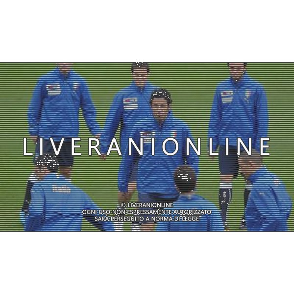 Raduno Nazionale Italiana Cesena (FC) - 17.11.2009 Allenamento Nella Foto:GROSSO-GRUPPO /Ph.Vitez-Ag. Aldo Liverani