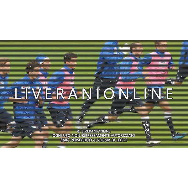 Raduno Nazionale Italiana Cesena (FC) - 17.11.2009 Allenamento Nella Foto:CHIELLINI-GRUPPO /Ph.Vitez-Ag. Aldo Liverani