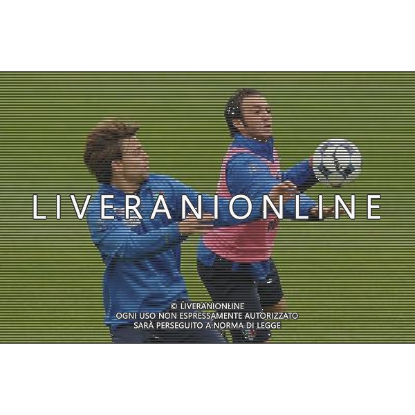 Raduno Nazionale Italiana Cesena (FC) - 17.11.2009 Allenamento Nella Foto:pazzini giampaolo-GALLOPPA DANIELE /Ph.Vitez-Ag. Aldo Liverani