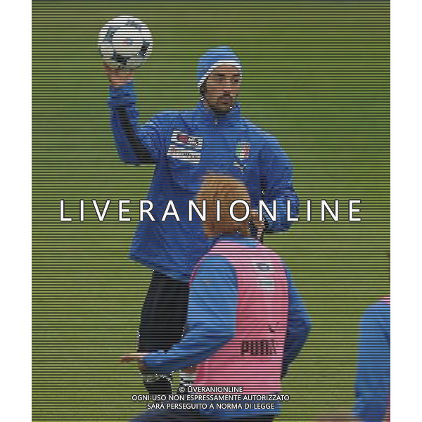 Raduno Nazionale Italiana Cesena (FC) - 17.11.2009 Allenamento Nella Foto:CASSANI MATTIA /Ph.Vitez-Ag. Aldo Liverani