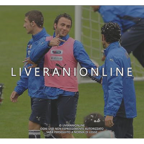 Raduno Nazionale Italiana Cesena (FC) - 17.11.2009 Allenamento Nella Foto:pazzini giampaolo /Ph.Vitez-Ag. Aldo Liverani