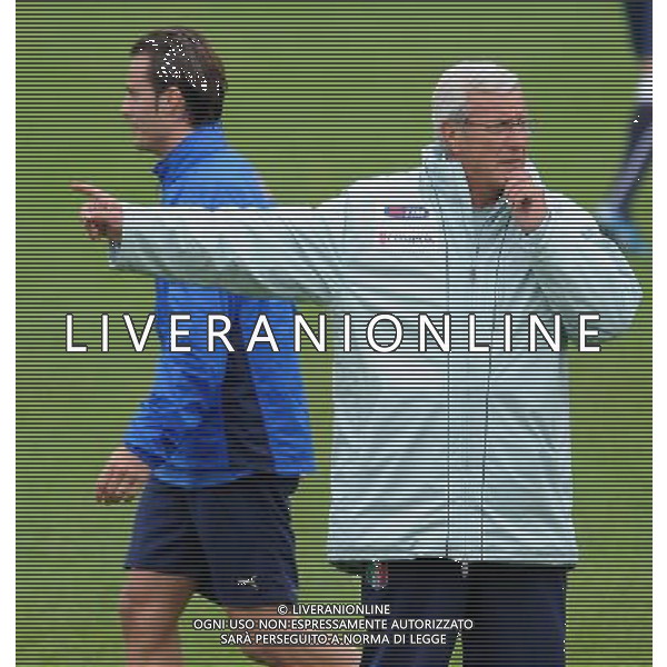 Raduno Nazionale Italiana Cesena (FC) - 17.11.2009 Allenamento Nella Foto:LIPPI MARCELLO-GILARDINO ALBERTO /Ph.Vitez-Ag. Aldo Liverani