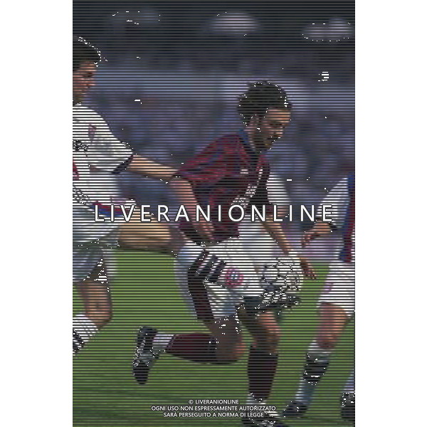 Bordeaux - Bayern Monaco 1 - 3 FINALE Coppa Uefa 15/05/1996 nella foto Christophe Dugarry ©Mabo/Agenzia Aldo Liverani Sas