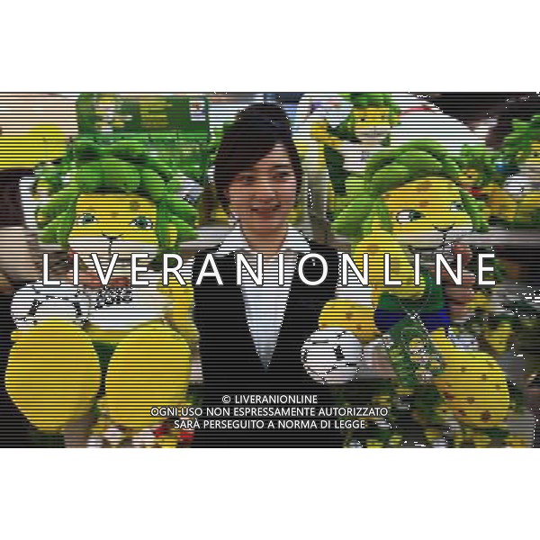 CINA - ZAKUMI, LA MASCOTTE DEI CAMPIONATI DEL MONDO DI CALCIO 2010 IN SUD AFRICA, IN VENDITA NEI CENTRI COMMERCIALI A PECHINO © Cai Daizheng/ColorChinaPhoto - Ag. Aldo Liverani sas ITALY ONLY