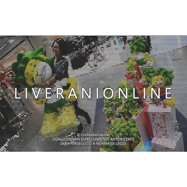 CINA - ZAKUMI, LA MASCOTTE DEI CAMPIONATI DEL MONDO DI CALCIO 2010 IN SUD AFRICA, IN VENDITA NEI CENTRI COMMERCIALI A PECHINO © Cai Daizheng/ColorChinaPhoto - Ag. Aldo Liverani sas ITALY ONLY