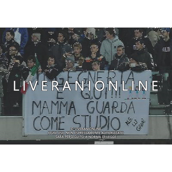 Amichevole Cesena - 18.11.2009 Italia-Svezia Nella Foto:STRISCIONE TIFOSI /Ph.Vitez-Ag. Aldo Liverani