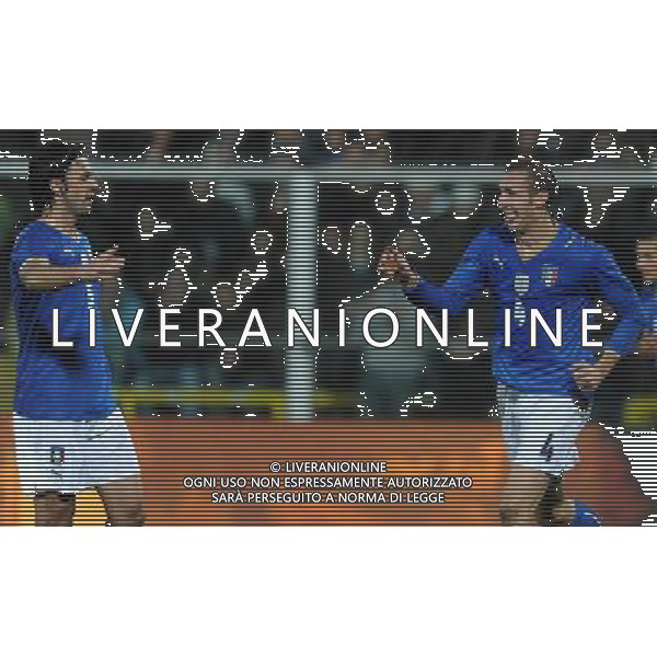 Amichevole Cesena - 18.11.2009 Italia-Svezia Nella Foto:ESULTANZA DOPO IL GOL DI GIORGIO CHIELLINI /Ph.Vitez-Ag. Aldo Liverani