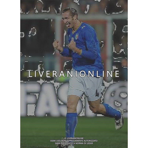 Amichevole Cesena - 18.11.2009 Italia-Svezia Nella Foto: ESULTANZA DOPO IL GOL DI GIORGIO CHIELLINI /Ph.Vitez-Ag. Aldo Liverani