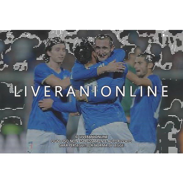 Amichevole Cesena - 18.11.2009 Italia-Svezia Nella Foto: ESULTANZA DOPO IL GOL DI GIORGIO CHIELLINI /Ph.Vitez-Ag. Aldo Liverani