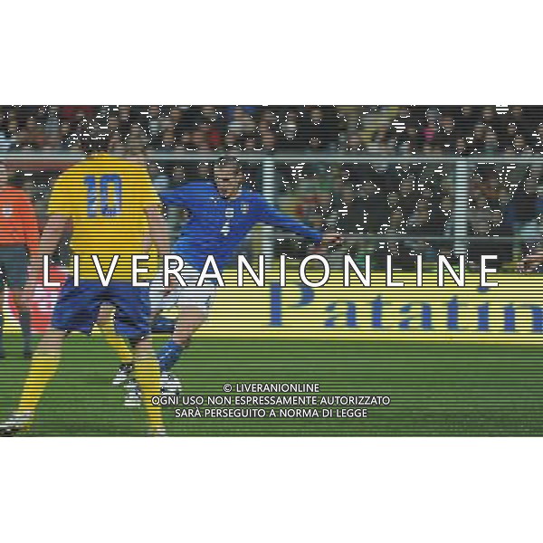 Amichevole Cesena - 18.11.2009 Italia-Svezia Nella Foto: GIORGIO CHIELLINI OCCASIONE /Ph.Vitez-Ag. Aldo Liverani