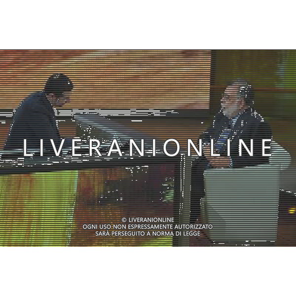 TRASMISSIONE TV: \' CHE TEMPO CHE FA\' NELLA FOTO: FABIO FAZIO - FRANCIS FORD COPPOLA FOTO ANTONIO SORANO - AG. ALDO LIVERANI SAS