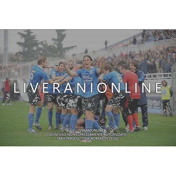 Campionato Lega PRO 1 Divisione Novara 22-11-2009 Novara - Benevento nella foto: l\'esultanza del Novara dopo il gol foto Garavaglia - ag. Aldo Liverani sas