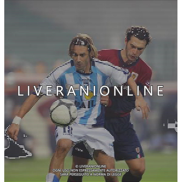 22/11/2009 Reggio Emilio Calcio lega pro - Reggiana-Pescara nella foto Ganci - Girelli ph ag aldo liverani sas