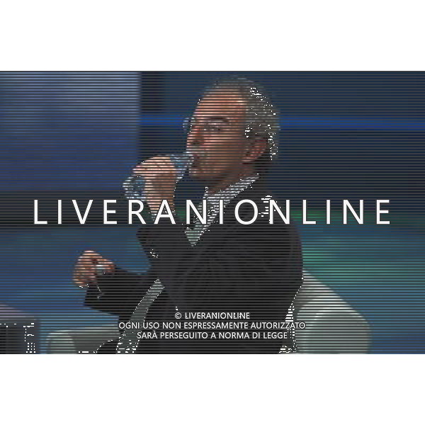 TRASMISSIONE TV: \' CHE TEMPO CHE FA\' NELLA FOTO: GAD LERNER © ANTONIO SORANO - AG. ALDO LIVERANI SAS BERE ACQUA