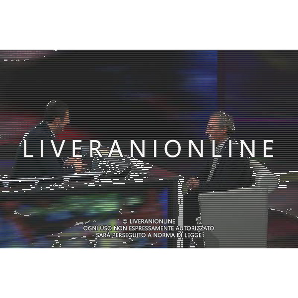 TRASMISSIONE TV: \' CHE TEMPO CHE FA\' NELLA FOTO: GAD LERNER - FABIO FAZIO © ANTONIO SORANO - AG. ALDO LIVERANI SAS 