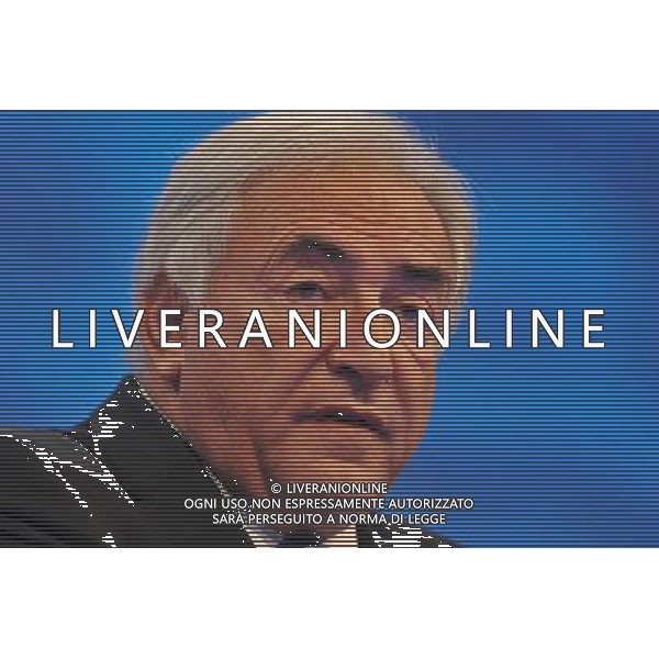 Dominique Strauss-Kahn, MD of the International Monetary Fund speaking at the CBI Annual Conference at the Hilton Hotel in London today. Dominique Strauss-Kahn, direttore generale del Fondo monetario internazionale /Agenzia Aldo Liverani Sas - ITALY ONLY -