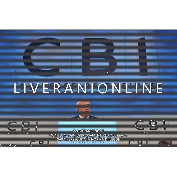 Dominique Strauss-Kahn, MD of the International Monetary Fund speaking at the CBI Annual Conference at the Hilton Hotel in London today. Dominique Strauss-Kahn, direttore generale del Fondo monetario internazionale /Agenzia Aldo Liverani Sas - ITALY ONLY -
