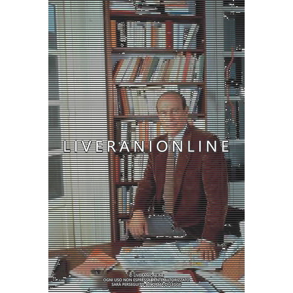 ARCHIVIO NELLA FOTO GIORGIO BOCCA AG ALDO LIVERANI 