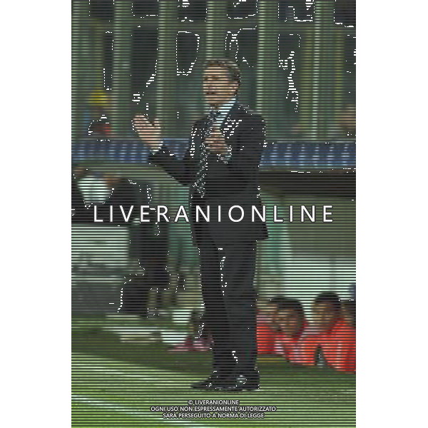 FIORENTINA - OLYMPIQUE LIONE CHAMPIONS LEAGUE 2009/2010 FIRENZE 24/11/2009 NELLA FOTO: CLAUDE PUEL ALLENATORE DEL LIONE ©AGENZIA ALDO LIVERANI S.A.S.