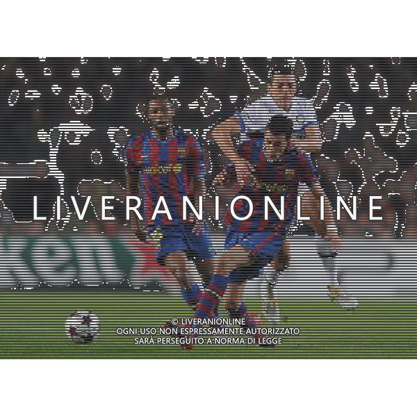 Champions League 2009/2010 Gruppo F MD5 Barcellona - 24.11.2009 FC Barcellona-FC Inter Nella Foto:LUCIO-SERGIO /Ph.Vitez-Ag. Aldo Liverani