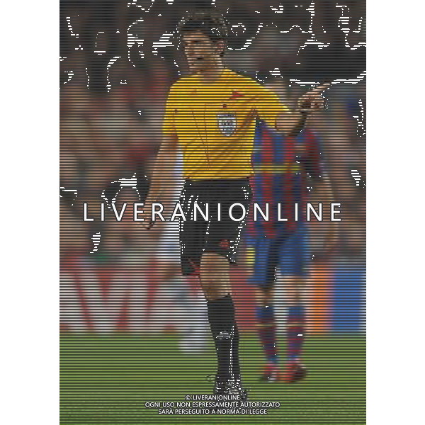 Champions League 2009/2010 Gruppo F MD5 Barcellona - 24.11.2009 FC Barcellona-FC Inter Nella Foto:ARBITRO BUSACCA /Ph.Vitez-Ag. Aldo Liverani