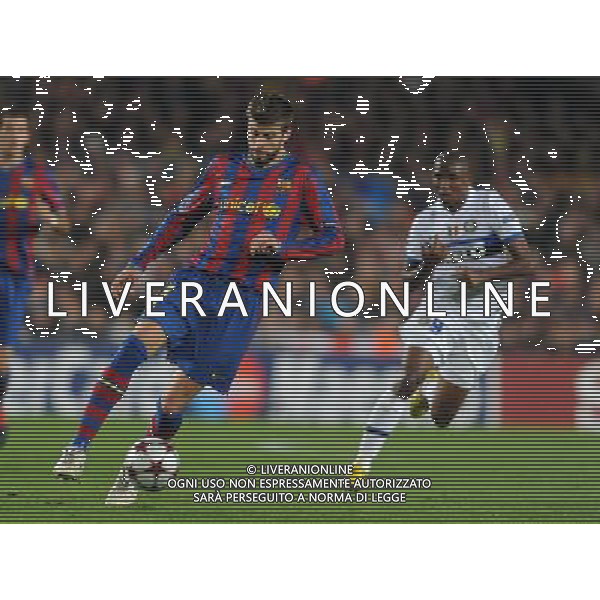 Champions League 2009/2010 Gruppo F MD5 Barcellona - 24.11.2009 FC Barcellona-FC Inter Nella Foto:PIQUE\' /Ph.Vitez-Ag. Aldo Liverani