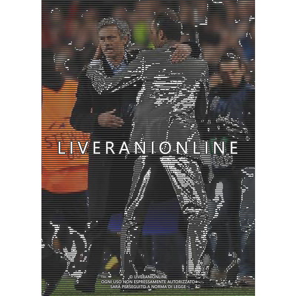Champions League 2009/2010 Gruppo F MD5 Barcellona - 24.11.2009 FC Barcellona-FC Inter Nella Foto:jose\' mourinho saluta guardiola a fine partita /Ph.Vitez-Ag. Aldo Liverani