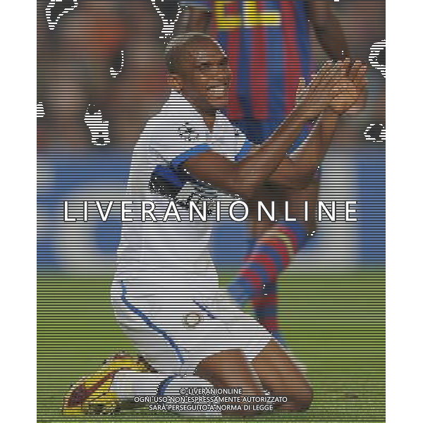 Champions League 2009/2010 Gruppo F MD5 Barcellona - 24.11.2009 FC Barcellona-FC Inter Nella Foto:ETO\'O SAMUEL /Ph.Vitez-Ag. Aldo Liverani