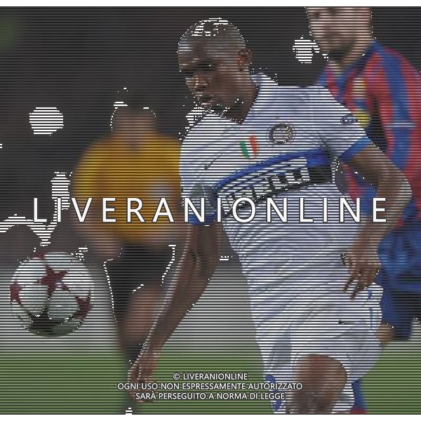 Champions League 2009/2010 Gruppo F MD5 Barcellona - 24.11.2009 FC Barcellona-FC Inter Nella Foto:ETO\'O SAMUEL /Ph.Vitez-Ag. Aldo Liverani