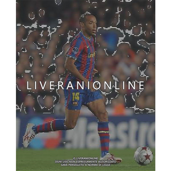 Champions League 2009/2010 Gruppo F MD5 Barcellona - 24.11.2009 FC Barcellona-FC Inter Nella Foto:HENRY THIERRY /Ph.Vitez-Ag. Aldo Liverani