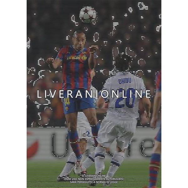 Champions League 2009/2010 Gruppo F MD5 Barcellona - 24.11.2009 FC Barcellona-FC Inter Nella Foto:HENRY THIERRY /Ph.Vitez-Ag. Aldo Liverani