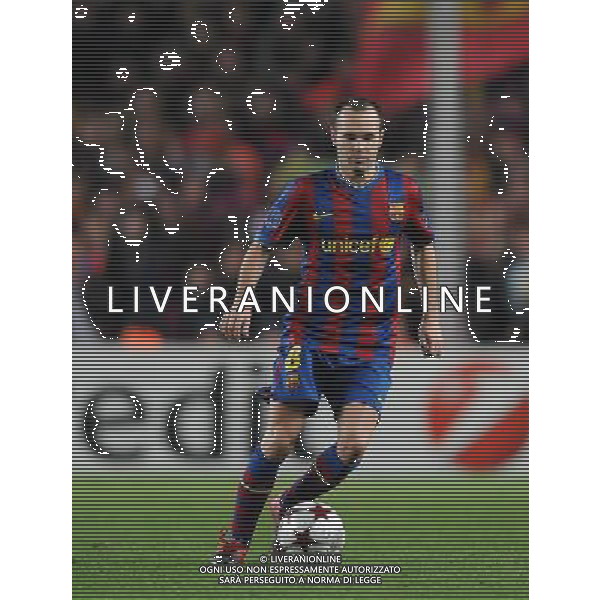 Champions League 2009/2010 Gruppo F MD5 Barcellona - 24.11.2009 FC Barcellona-FC Inter Nella Foto:INIESTA ANDRES /Ph.Vitez-Ag. Aldo Liverani