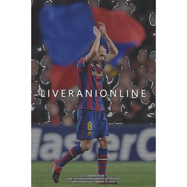 Champions League 2009/2010 Gruppo F MD5 Barcellona - 24.11.2009 FC Barcellona-FC Inter Nella Foto:INIESTA ANDRES /Ph.Vitez-Ag. Aldo Liverani