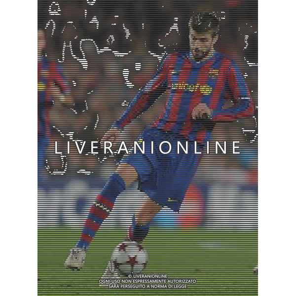 Champions League 2009/2010 Gruppo F MD5 Barcellona - 24.11.2009 FC Barcellona-FC Inter Nella Foto:PIQUE\' GERARD /Ph.Vitez-Ag. Aldo Liverani