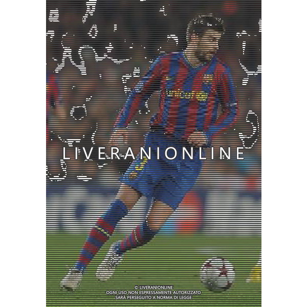 Champions League 2009/2010 Gruppo F MD5 Barcellona - 24.11.2009 FC Barcellona-FC Inter Nella Foto:PIQUE\' GERARD /Ph.Vitez-Ag. Aldo Liverani