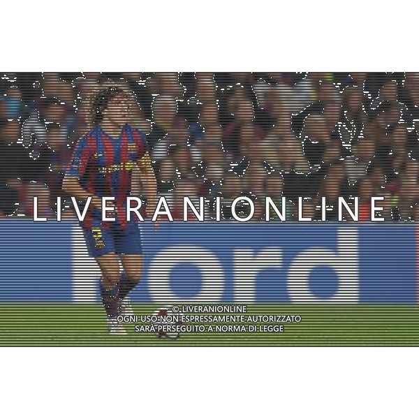 Champions League 2009/2010 Gruppo F MD5 Barcellona - 24.11.2009 FC Barcellona-FC Inter Nella Foto:PUYOL CARLES /Ph.Vitez-Ag. Aldo Liverani