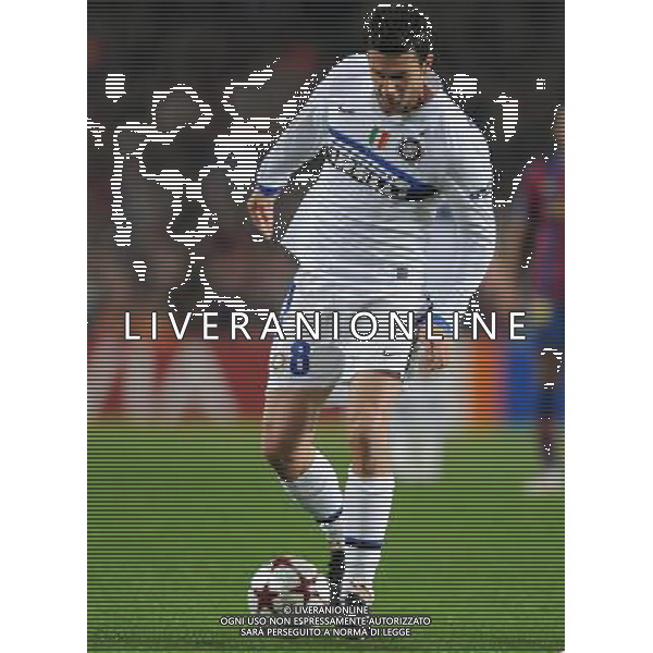 Champions League 2009/2010 Gruppo F MD5 Barcellona - 24.11.2009 FC Barcellona-FC Inter Nella Foto:THIAGO MOTTA /Ph.Vitez-Ag. Aldo Liverani