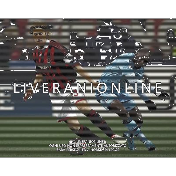 AC Milan-Olympique Marsiglia Champions League 2009/2010 Gruppo C MD5 Milano - 25.11.2009 Nella Foto: massimo ambrosini e niang ©Luzzani/Ag. Aldo Liverani Sas