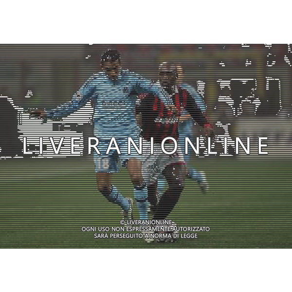 AC Milan-Olympique Marsiglia Champions League 2009/2010 Gruppo C MD5 Milano - 25.11.2009 Nella Foto: clarence seedorf e abriel ©Luzzani/Ag. Aldo Liverani Sas