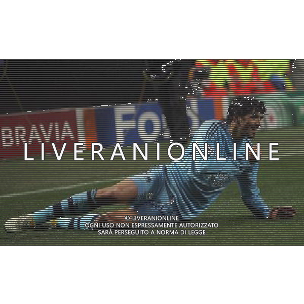 Champions League 2009/2010 Gruppo C MD5 Milano - 25.11.2009 AC Milan-Olympique Marsiglia Nella Foto: esultanza dopo il gol del pareggio di lucho del 1-1 /Ph.luzzani-Ag. Aldo Liverani