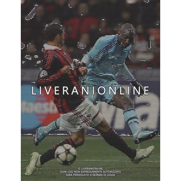 AC Milan - Olympique Marsiglia Champions League 2009/2010 Gruppo C MD5 Milano - 25.11.2009 Nella Foto: niang e thiago silva ©Luzzani-Ag. Aldo Liverani
