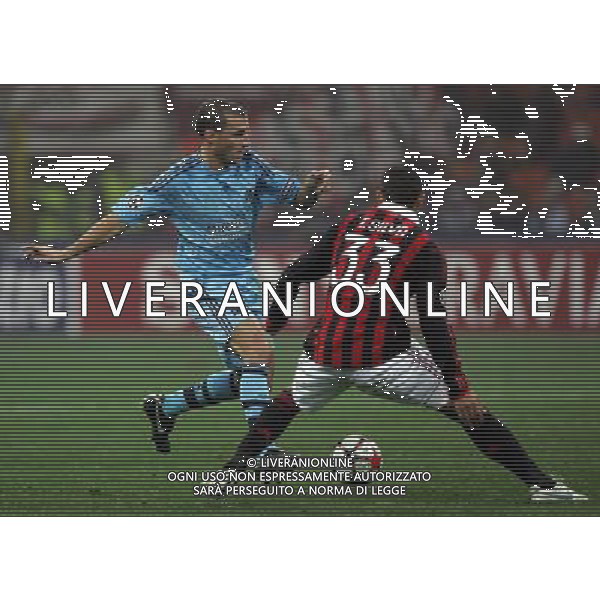 AC Milan - Olympique Marsiglia Champions League 2009/2010 Gruppo C MD5 Milano - 25.11.2009 Nella Foto: chayrou e thiago silva ©Luzzani-Ag. Aldo Liverani