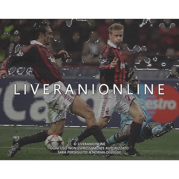 AC Milan - Olympique Marsiglia Champions League 2009/2010 Gruppo C MD5 Milano - 25.11.2009 Nella Foto: niang, ignazio abate e nesta alessandro ©Luzzani-Ag. Aldo Liverani